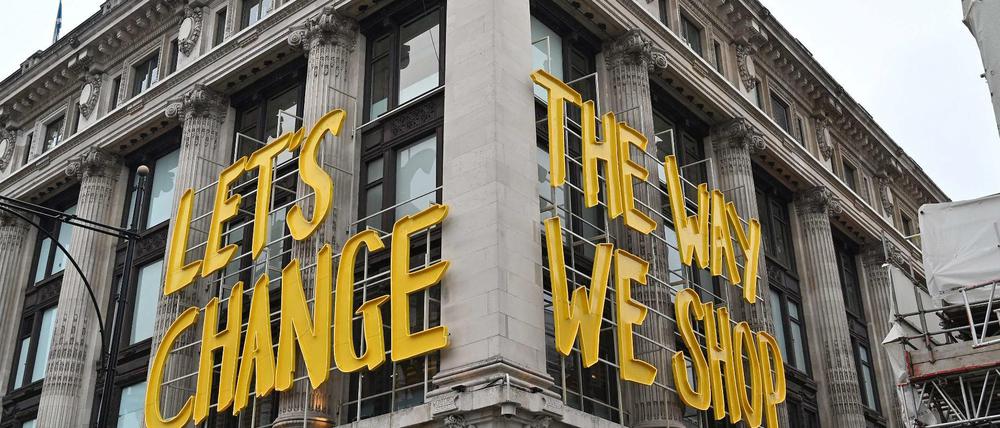 Selfridges gehört zu den traditionsreichsten Adressen in der Oxford Street. 