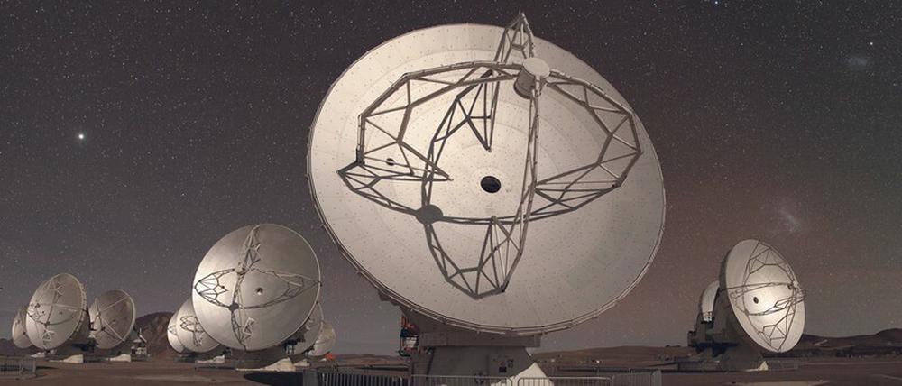 Scharfer Blick. In Chile entsteht das „Giant Magellan Telescope“. Jeder Erschütterung lässt Bilder verwackeln und muss bei der Konstruktion bedacht werden.