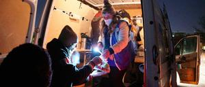 Der Kältebus versorgt Obdachlose.