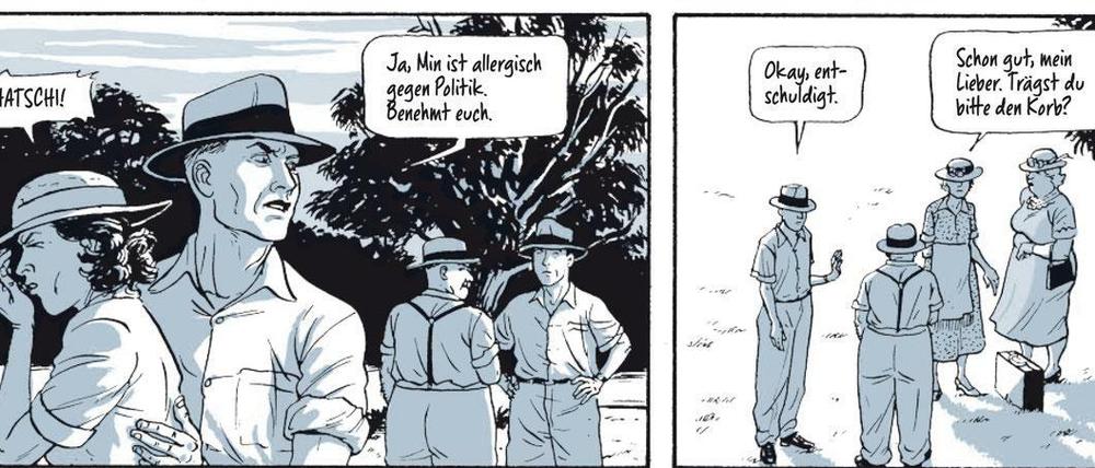 Auf verlorenem Posten: Eine Szene aus „Im Auge des Zyklons“.