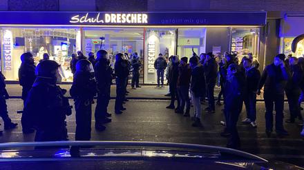 Protest gegen Corona-Maßnahmen am 26.12.2021 in Schweinfurt