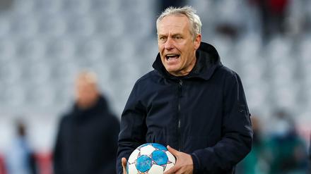  Der Amtsantritt von Trainer Christian Streich jährt sich zum zehnten Mal.