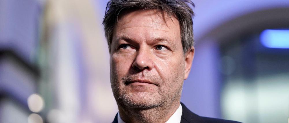 Wirtschafts- und Klimaminister Robert Habeck (Grüne)
