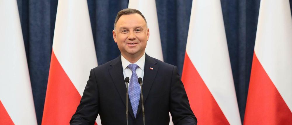 Der polnische Präsident Duda hat das umstrittene Mediengesetz gestoppt.