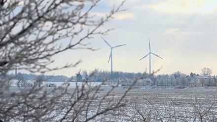 Wind hat Kraft. Wie hier im Havelland, sollen sich künftig bundesweit mehr Räder drehen. Die Umlage zur Förderung der erneuerbaren Energien (EEG-Umlage) sinkt. Der Bund gibt einen Zuschuss aus den Einnahmen der CO2-Bepreisung. 