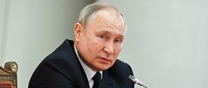 Russlands Präsident Wladimir Putin 