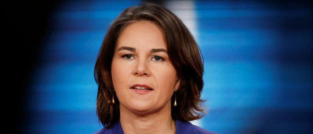 Annalena Baerbock reist am Mittwoch nach Washington, um dort mit ihrem Kollegen Antony Blinken zu beraten.