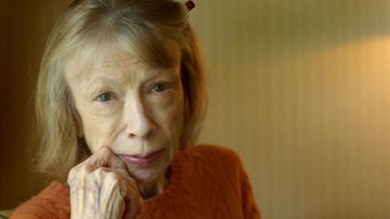 Die Autorin Joan Didion.