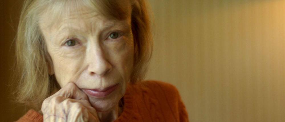 Die Autorin Joan Didion.