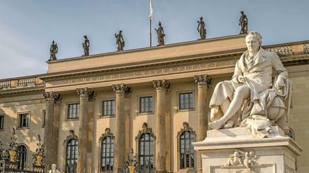 Die Humboldt-Universität.
