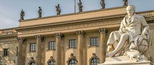 Die Humboldt-Universität.
