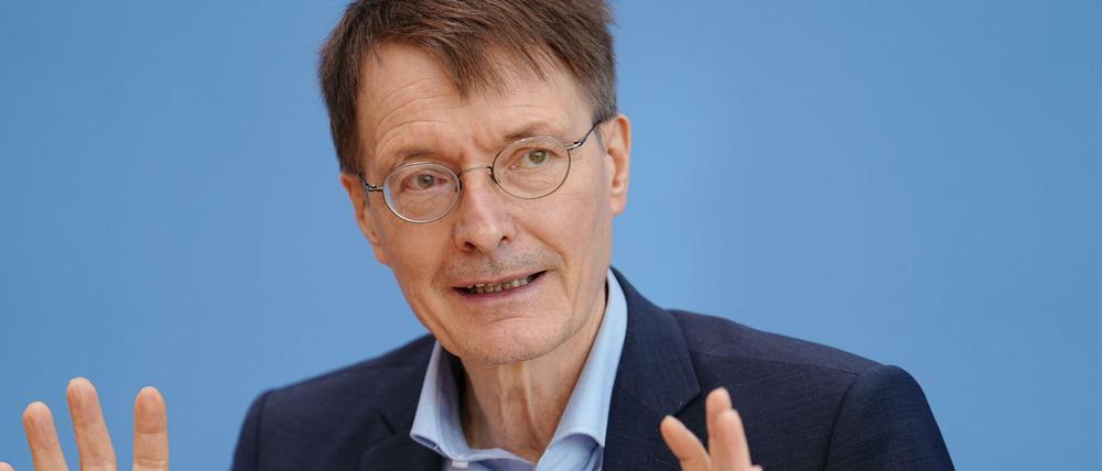 Karl Lauterbach (SPD) ist Bundesminister für Gesundheit.