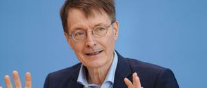 Karl Lauterbach (SPD) ist Bundesminister für Gesundheit.