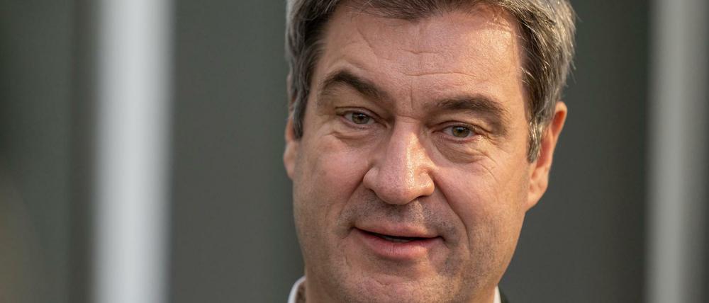 Hält die grüne Haltung im Ukraine-Konflikt für „völlig unstimmig“: Bayerns Ministerpräsident Markus Söder.
