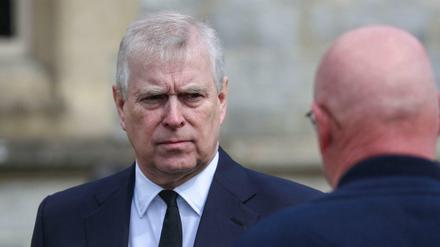 Der britische Prinz Andrew (Archivbild vom April 2021)
