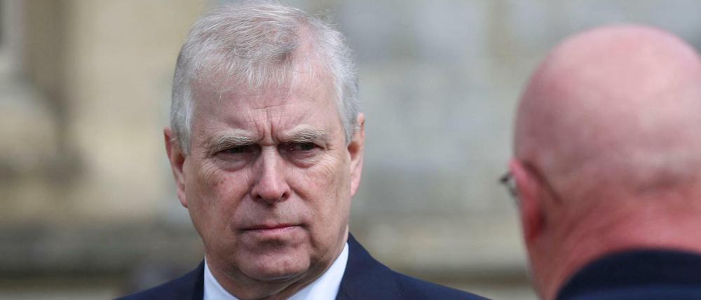 Der britische Prinz Andrew (Archivbild vom April 2021)