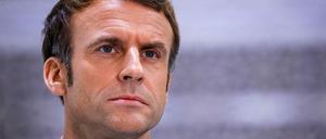 Beschimpft die Ungeimpften in seinem Land: Frankreichs Präsident Emmanuel Macron.