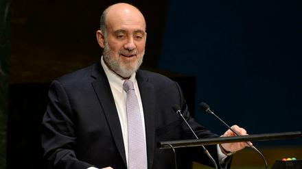 Neuer Botschafter Israels in Deutschland: Ron Prosor (Archivbild von 2015)