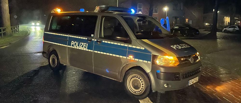 Polizei im Einsatz in Fischerhude
