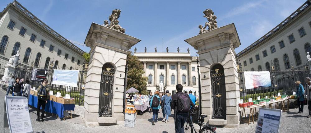Die Humboldt-Universität.