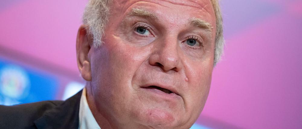 Der ehemalige Präsident des FC Bayern München, Uli Hoeneß