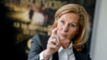 Patricia Schlesinger, Intendantin des Rundfunks Berlin-Brandenburg (RBB), ist seit Jahresbeginn zugleich die neue ARD-Vorsitzende und vertritt damit alle ARD-Häuser gegenüber Politik und Gesellschaft.