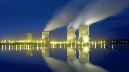 Das französischen Atomkraftwerk Cattenom nahe der deutschen Grenze.