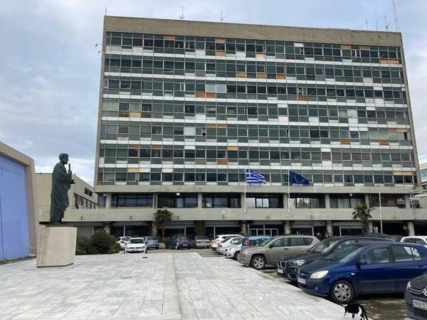 Hauptgebäude der Universität Thessaloniki.