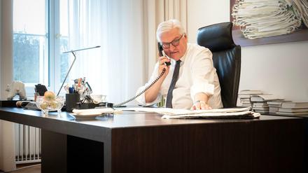 nKann die zweite Amtszeit planen: Bundespräsident Frank-Walter Steinmeier