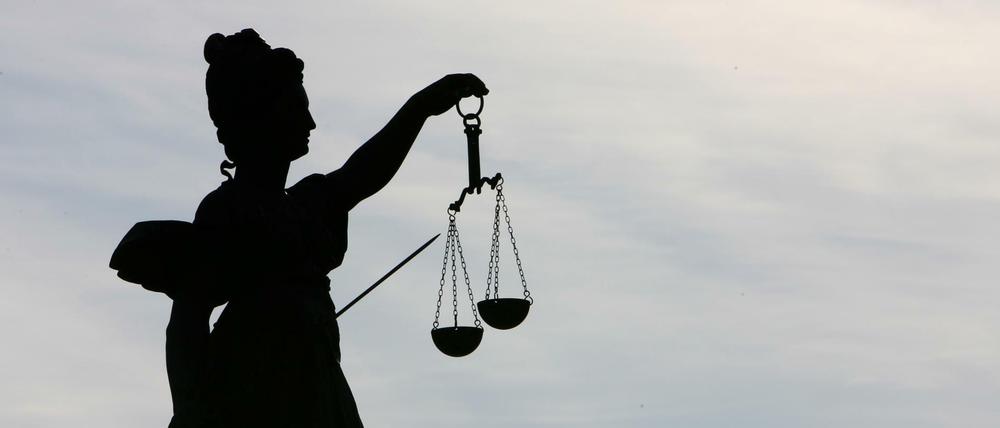 Statue der Justitia (Symbolbild)