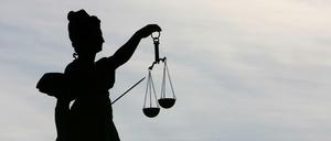 Statue der Justitia (Symbolbild)