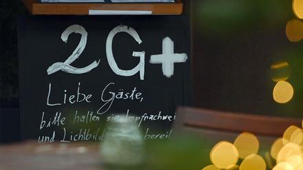 Geimpfte und Genesene müssen sich vor dem Restaurantbesuch testen lassen.