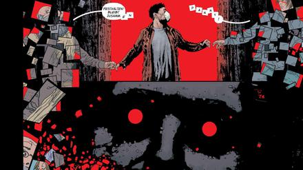 Alles ist im Fluss: Eine Szene aus dem abschließenden Kapitel von „Gideon Falls“.