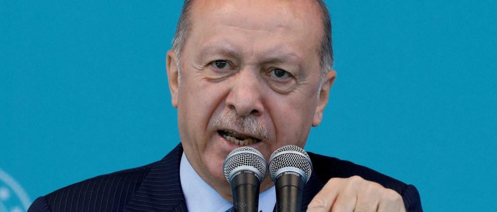 Türkischer Präsident Recep Tayyip Erdogan