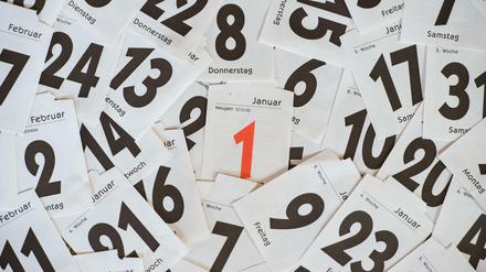 Was bringt das Jahr 2022? Feiertage. 