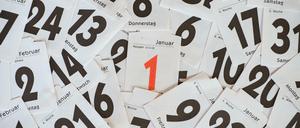 Was bringt das Jahr 2022? Feiertage.