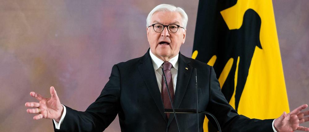 Bundespräsident Frank-Walter Steinmeier