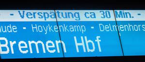 Verspätungen von 30 Minuten sind bei der Deutschen Bahn leider keine Seltenheit.