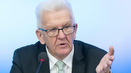 Baden-Württembergs Ministerpräsident Winfried Kretschmann (Grüne).