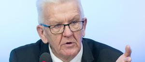 Baden-Württembergs Ministerpräsident Winfried Kretschmann (Grüne).
