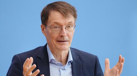 Karl Lauterbach (SPD), Bundesminister für Gesundheit