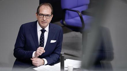Alexander Dobrindt von der CSU hat sich mit Corona infiziert.