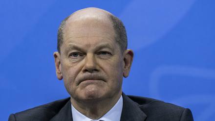 Der Bundeskanzler Olaf Scholz (SPD).