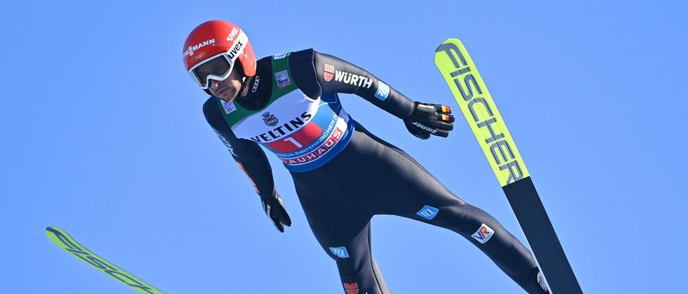 Markus Eisenbichler verpasste in Garmisch-Partenkirchen nur knapp den Tagessieg.