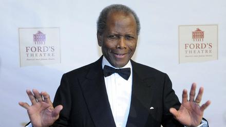 Schauspieler Sidney Poitier im Jahr 2009. 