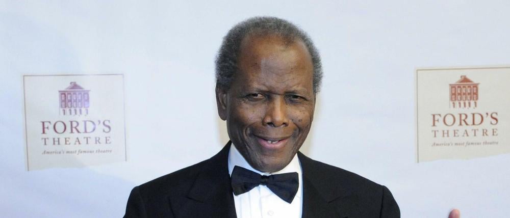 Schauspieler Sidney Poitier im Jahr 2009.