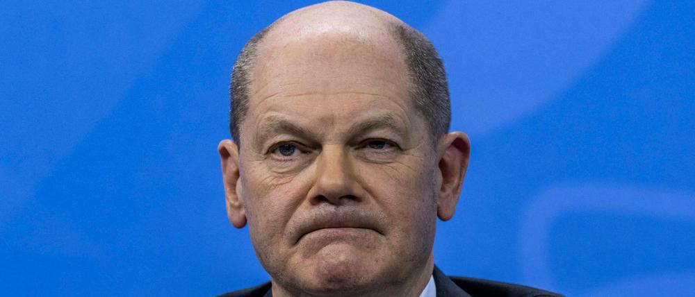 Wenig Grund zu Begeisterung: Bundeskanzler Olaf Scholz (SPD).