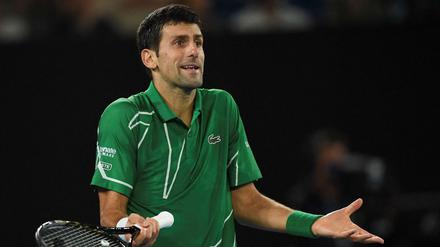 Tennis-Spieler Novak Djokovic (Archiv)