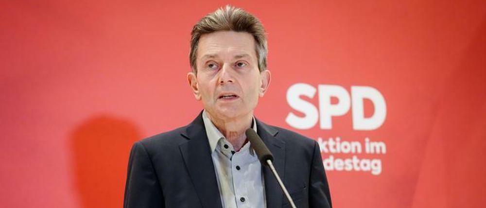 SPD-Fraktionschef Rolf Mützenich