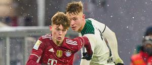 Paul Wanner, vor Kurzem 16 Jahre alt geworden, ist nun jüngster Bundesligaspieler des FC Bayern.